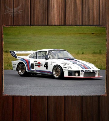 Металлическая табличка Porsche 935